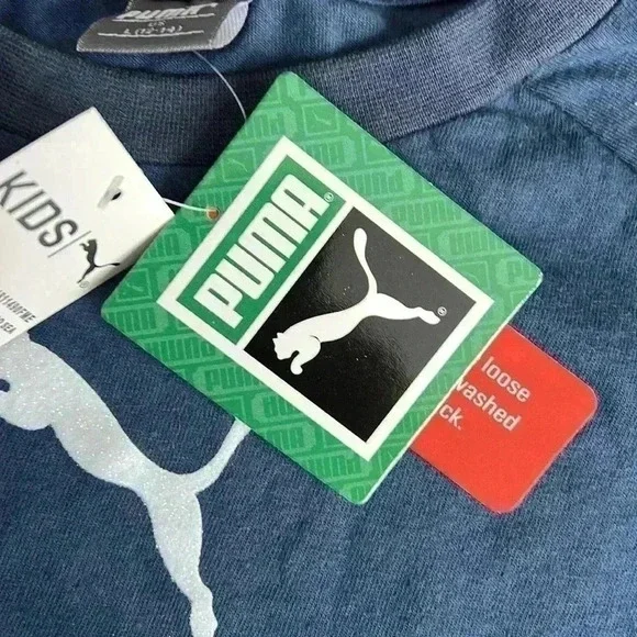 🌸4/$30🌸✨🆕puma🆕✨ |  Blue Puma t-shirt - Picture 5 of 8